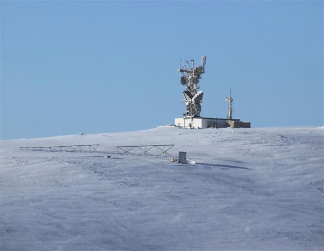 Polar station in Svalbard