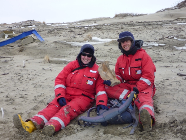 Researchers from the University of Hamburg in Samoylov Island