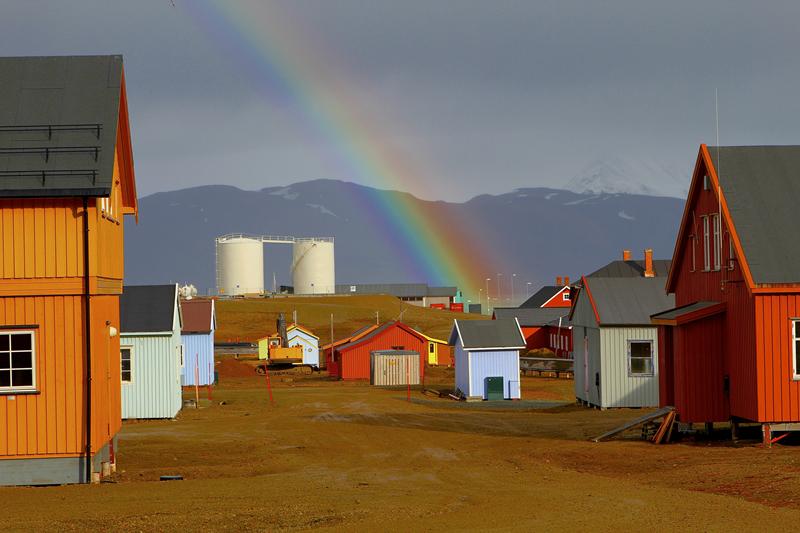 Ny Alesund in Svalbard
