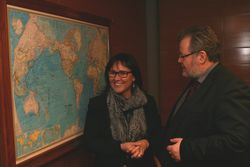 Leona Aglukkaq and Össur at the meeting