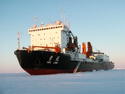 The Snow Dragon on the way to Iceland