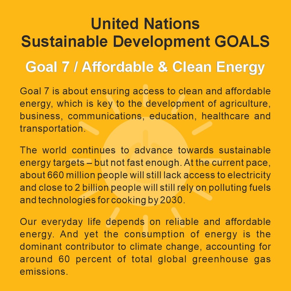 Introduction to energy - United Nations Sustainable Development Goals