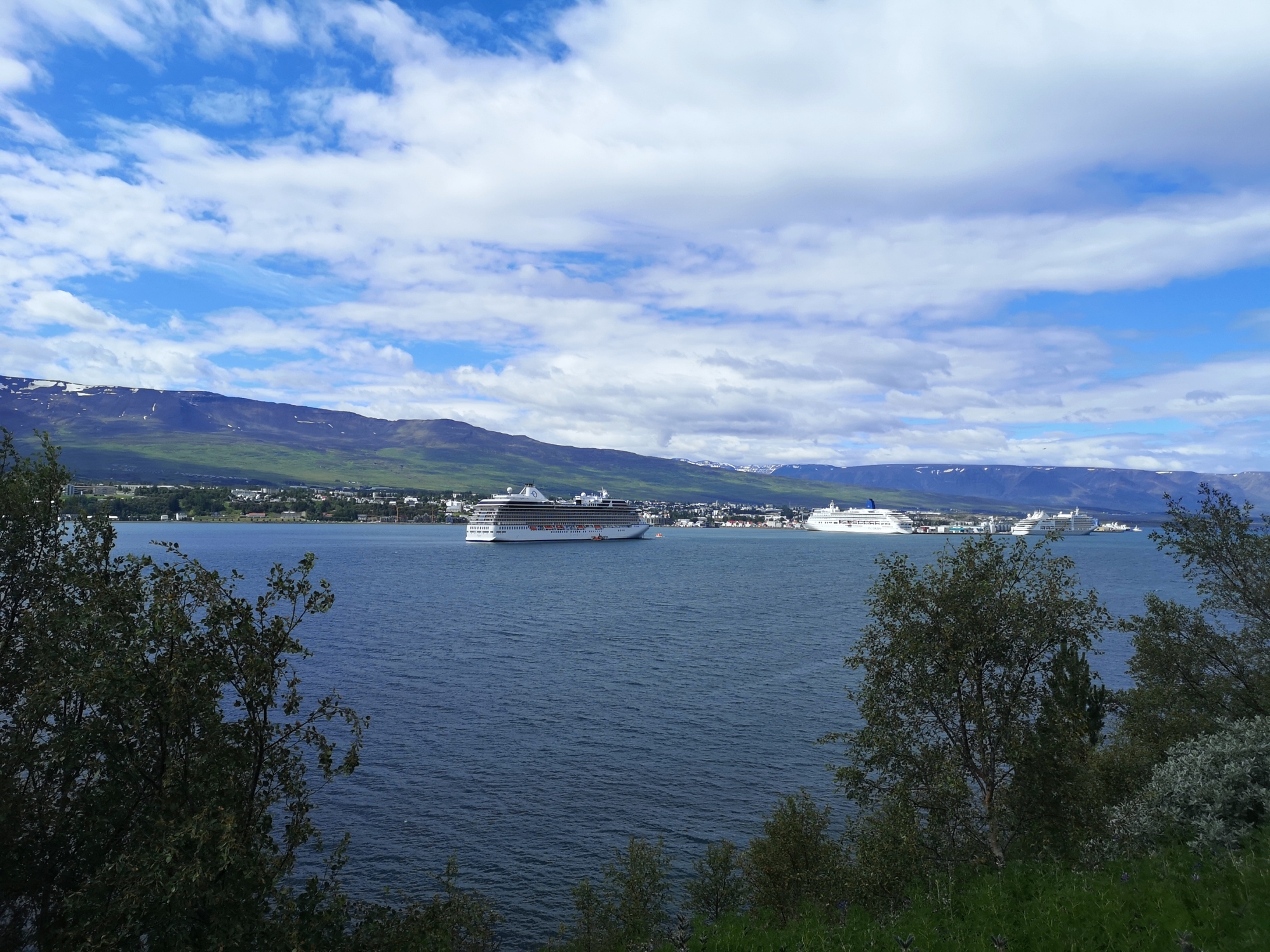 Cruise Ship in Akureyri July 2023