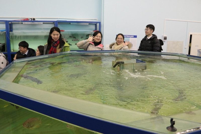 Ocean University of China fish tanks