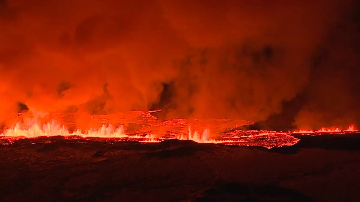 Reykjanes Peninsula eruption 2024
