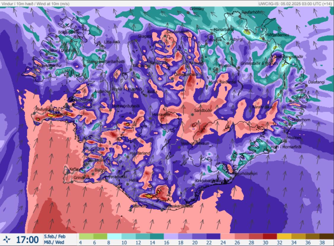 WeatherExtreme Iceland Feb2025