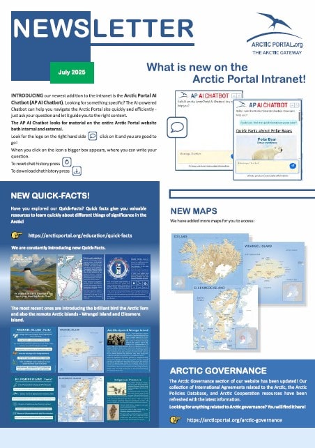 Arctic Portal Newsletter July 2025